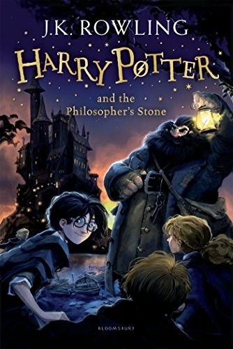 Cover of Harry Potter and the Philosopher's Stone by J.K. Rowling