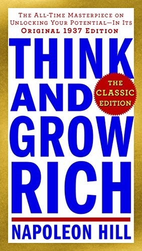Cover of Think and Grow Rich by Napoleon Hill, the classic 1937 edition